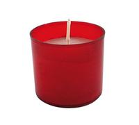 Cereria di Giorgio Liturgique Lumino Votivo Cire, Rouge, 4,8 x 4,8 x 3,5 cm, 6 unités