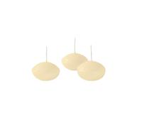 Cereria di Giorgio risthò Lot de 20 Bougies de Natation en Cire Ivoire 4,5 x 4,5 x 2,5 cm