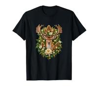 Cerf de jachère Parmi Les morilles d'émeraude T-Shirt