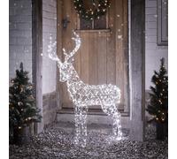 Cerf de Noël Lumineux Duchy à 600 LED Bicolore