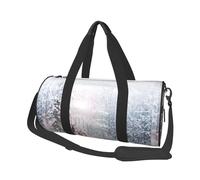 Cerf en Hiver, Sac de Voyage de Grande capacité, Sac à Main Rond, Sac de Voyage de Sport, fourre-Tout, Sac de Fitness