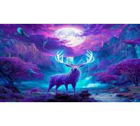 cerf Puzzle 1000 pièces Educa Jouet en Bois Cadeau Unique Décoration Intérieure Jeu éduchatif Challenge Toy pour Adultes & Enfants des 14 Ans 75x50cm/1000pcs