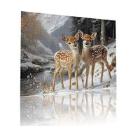 Cerf Puzzle Adulte 3000 pièces Educa Puzzles Classiques Impossible Animal Je m'emmerdais Qualité Supérieure Mystery Challenge, avec Inclure Colle, pour Adultes et Enfants Jeu éducatif 81x122cm t-471