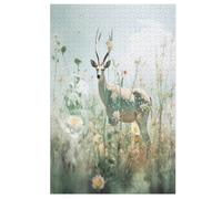 Cerf Puzzles Adulte - Puzzle en Bois 1000 Pièces - Challenge - Adultes Et Enfants Dès 12 Ans 78×53cm