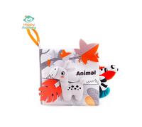 (Cerf) Singe Joyeux Livre Popup Chien Cerf Dinosaure Larme Dur Bébé Dentaire Adhésif Jouet