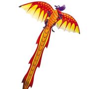 Cerf-volant 3D Dragon - GUNTHER - Plus de 3m de long - Rouge - Mixte - A partir de 6 ans