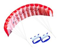 Cerf-volant acrobatique double ligne pour adultes, cerf-volant professionnel avec ligne durable et parachute d'entraînement, cerf-volant d'entraînement pour le surf, les sports de plein air