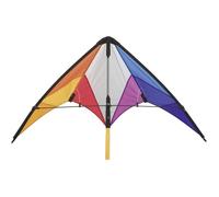 Cerf-volant acrobatique HQ Calypso II Rainbow Envergure (détails) 1100 mm Force du vent supportée 2 - 5 bft