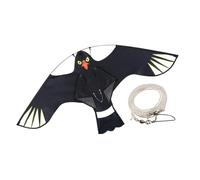 Cerf-Volant Anti-Oiseaux, Protection De La Ferme Effaroucheur d'oiseaux Extensible, Cerf-Volant Répulsi-fs Effaroucheur D'Oiseau avec Yeux Réfléchissants pour Jardin, Cour, Ferme