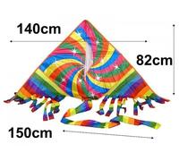 Cerf-Volant Arc-En-Ciel 170X83Cm 495968 Adar