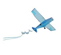 Vilac – Cerf‑volant Avion – structure carbone, hélice tournante, housse transport – Bleu