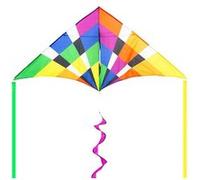 Cerf-Volant Delta Arc-en-Ciel - 210x100cm - HQ MULTI-COLOUR G
