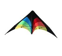 Cerf-volant Delta Stunt Rainbow - Elliot - Pour Enfant à partir de 8 ans - Fibre de Verre 4mm