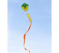 Cerf-volant Ecoline Cobra Kite Emerald Multicolore 1000 cm