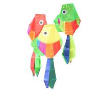 Cerf-Volant En Forme De Poisson Pour Enfants, Mignon, Carpe, Drapeau De Direction, Jeu De Vol En Plein Air, Accessoire De Vol Précis Suspendu