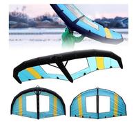Cerf-volant gonflable pour kitesurf - 6 m³ - Aile de planche à voile portable avec fenêtre - Design portable pour une manœuvre facile - Idéal pour les amateurs de sports nautiques