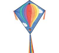 HQ Cerf-volant monofil Eddy Hot Air Balloon-Diamant Ballon arc-en-ciel