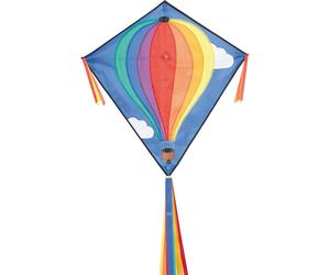 Cerf-volant HQ Kites Eddy Hot Air Ballon Multicolore 68x68 cm