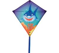 Cerf-volant HQ Kites Eddy Sharky Bleu 68x68 cm
