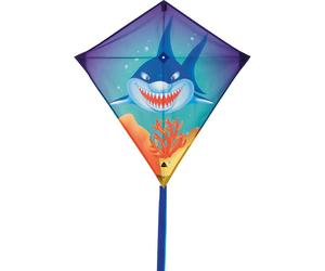 Cerf-volant HQ Kites Eddy Sharky Bleu 68x68 cm