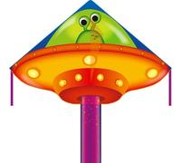 Cerf-volant monofil HQ-Invento Ecoline Ovni (x6) Multicolore 120x75 cm