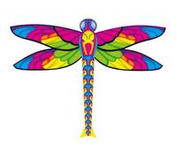 Cerf-volant monofil - Hq - libellule multicouleur 100cm*76cm