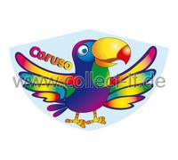 Cerf-volant monoplace Caruso 75x48c