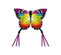 Cerf-volant Papillon arc-en-ciel - Hq - Monofil enfant prêt à voler