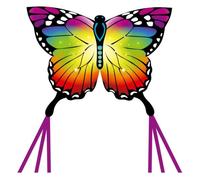 Cerf-volant Papillon arc-en-ciel - Hq - Monofil enfant prêt à voler