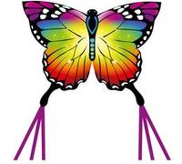 HQ Cerf-volant Vlinder Papillon 102223 – mélange de couleurs panachées, 95 x 120 + queue 190