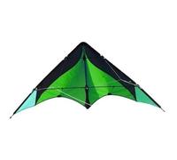 Cerf-volant pilotable - ELLIOT - Delta Basic - 117 cm - Vert/Noir - 2 lignes de contrôle