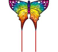 Cerf-volant pour enfants HQ Papillon Rainbow 102226 Arc-en-ciel 110 x 82 cm