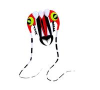 Cerf-volant trilobite pour enfants et adultes, grand cerf-volant fantaisie en forme d'animal de 85 cm avec ligne de 30 m pour plage, parc, cour, jeux de plein air