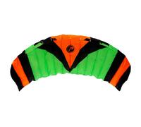 Wolkenstürmer Aile de kitesurf Paraflex Trainer 3.1 3 lignes Vert fluo