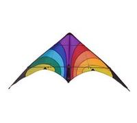 Wolkenstürmer – Cerf‑volant Fancy pour enfant, multicolore, prêt à voler, tiges en fibre de verre