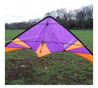 Wolkenstürmer Cerf-volant Skydart en fibre de verre Kit pour débutants et confirmés Orange/Violet