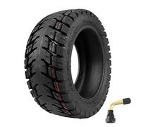 CERFFOOL 11 Pouces 100/65-6.5 Pneu à Vide Tout-terrain pour Kugoo Kukirin G4 Max VSETT 11+ ZERO 11X Dualtron Antidérapant Élargir Roue de Remplacement avec Valve pour Scooter électrique (1 PC)