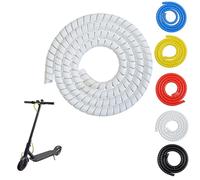 CERFFOOL 1M Protection de Câble en Spirale pour Xiaomi M365/Pro/1S pour Ninebot G30 Trottinette Brake Spiral Tube Cable Protector Cover pour Accessoire de Scooter électrique
