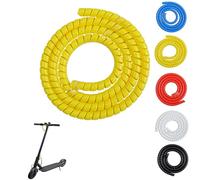 CERFFOOL 1M Protection de Câble en Spirale pour Xiaomi M365/Pro/1S pour Ninebot G30 Trottinette Brake Spiral Tube Cable Protector Cover pour Accessoire de Scooter électrique