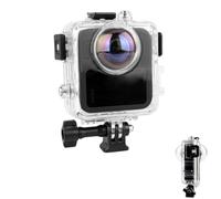 CERFFOOL 50M Boîtier Étanche pour GoPro Max 2 Étui de Plongée Anti-Rayures Coque de Protection Anti-Rayures Haute Transmission PC Couvercle Accessoire pour Caméras d'action