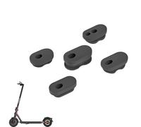 CERFFOOL 5pcs Silicone Couvercle de Protection de Câble pour Xiaomi 4 Pro/4 Étanche Anti Poussière pour Accessoires de Electric Scooter