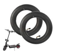 CERFFOOL 85/65-6.5 Pneu Extérieur et Chambre à Air pour Kugoo G-Booster pour Ninebot Mini Pro Roue de Remplacement pour Voiture d'équilibre Scooters Électriques (2* Chambre à air à valve courbée)
