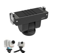 CERFFOOL Adaptateur Magnétique pour Insta360 GO Ultra Support Adaptateur avec Fileté 1/4 Base à Sabot Froid Réglable à 180° Support Magnétique à Dégagement Rapide pour Caméra d'action