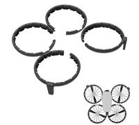 CERFFOOL Anneaux de Protection Pare-Chocs pour DJI Flip Protecteur Garde d'Hélice Anti-Collision Anti-Chocs pour Protection de l'Hélice Accessoire (Noir)