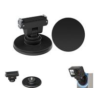 CERFFOOL Base de Support Magnétique pour DJI Osmo Nano/Action 6 Détachable Base 1/4 + Adaptateur Magnétique Fixation Réglable à 180° Base de Bureau à Dégagement Rapide Accessoires pour Caméra d’Action