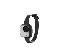 CERFFOOL Bracelet Bande de Silicone pour Insta360 GO Ultra Étui Protecteur Réglable Multifonctionnel Collier pour Chat Support Monté sur Vélo Fixation Sangle de Sac à Dos pour Caméra d'action (Noir)