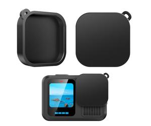 CERFFOOL Capuchon d'objectif pour GoPro Hero13 Noir Capuchon de protection de rechange Kit d'accessoires de protection Boîtier anti-poussière et anti-rayures Accessoires de caméra d'action sport