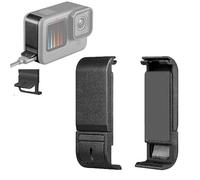 CERFFOOL Couvercle de Porte Latéral de Batterie pour GoPro Hero 13/12/11/10/9 Black Antipoussière Couvercle de Porte Batterie de Remplacement Amovible avec Port de Charge Accessoires Caméra d'action