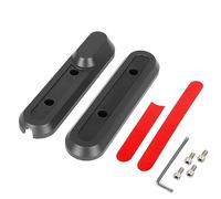 CERFFOOL Couvercle de Protection Bande Réfléchissante pour Xiaomi 4 Pro Roue Arrière Roue Avant Cache Plastique avec Vis Outil Pièces de Rechange pour Scooter Électrique (pour roue avant)
