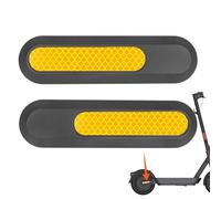 CERFFOOL Couvercle de Protection Bande Réfléchissante pour Xiaomi 5 Plus Roue Arrière Cache Plastique Couvercle Décoratif Pièces de Rechange Accessoires pour Scooter Électrique